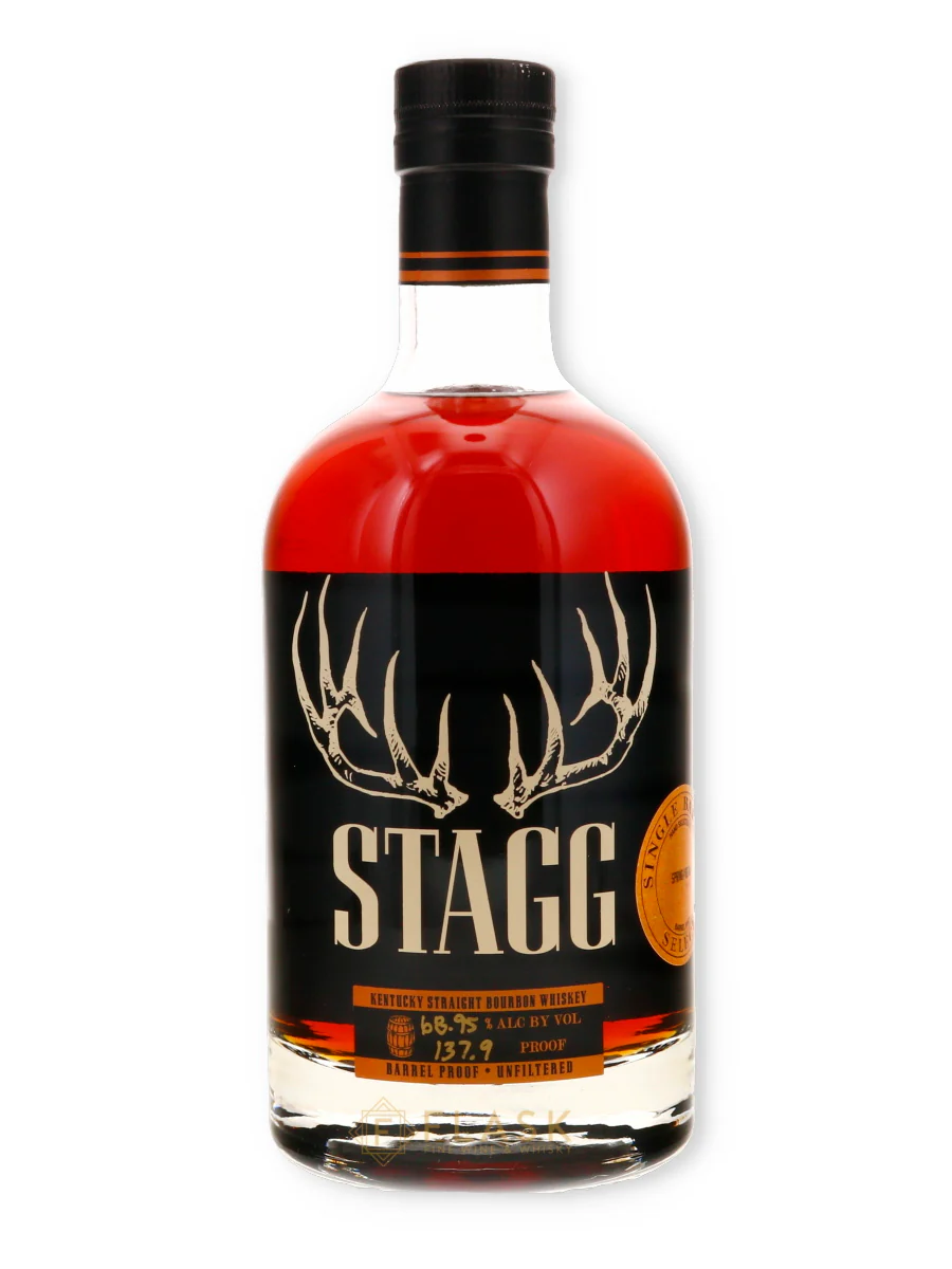 Stagg Barrel Proof bourbon bottle