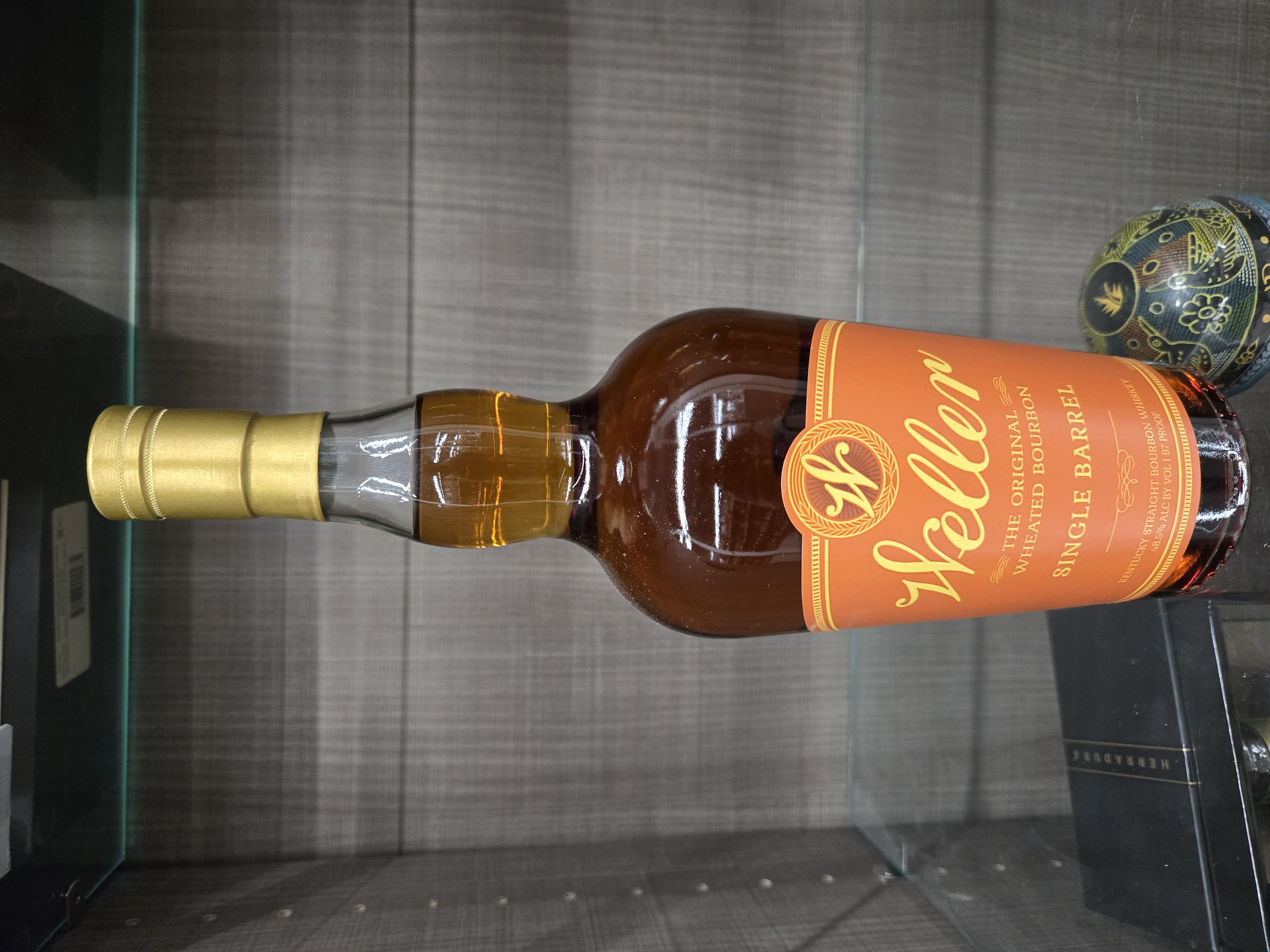 Weller Single Barrel bourbon bottle at Five Star Liquor in Crown Point